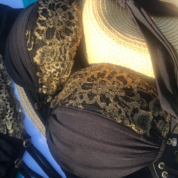 NWT beach bunny bikini big girls don’t cry XL/L - Picture 10 of 17